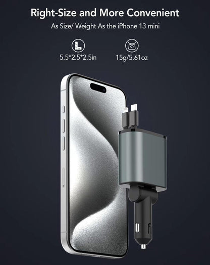 4IN 1 Retractable Fast Charger